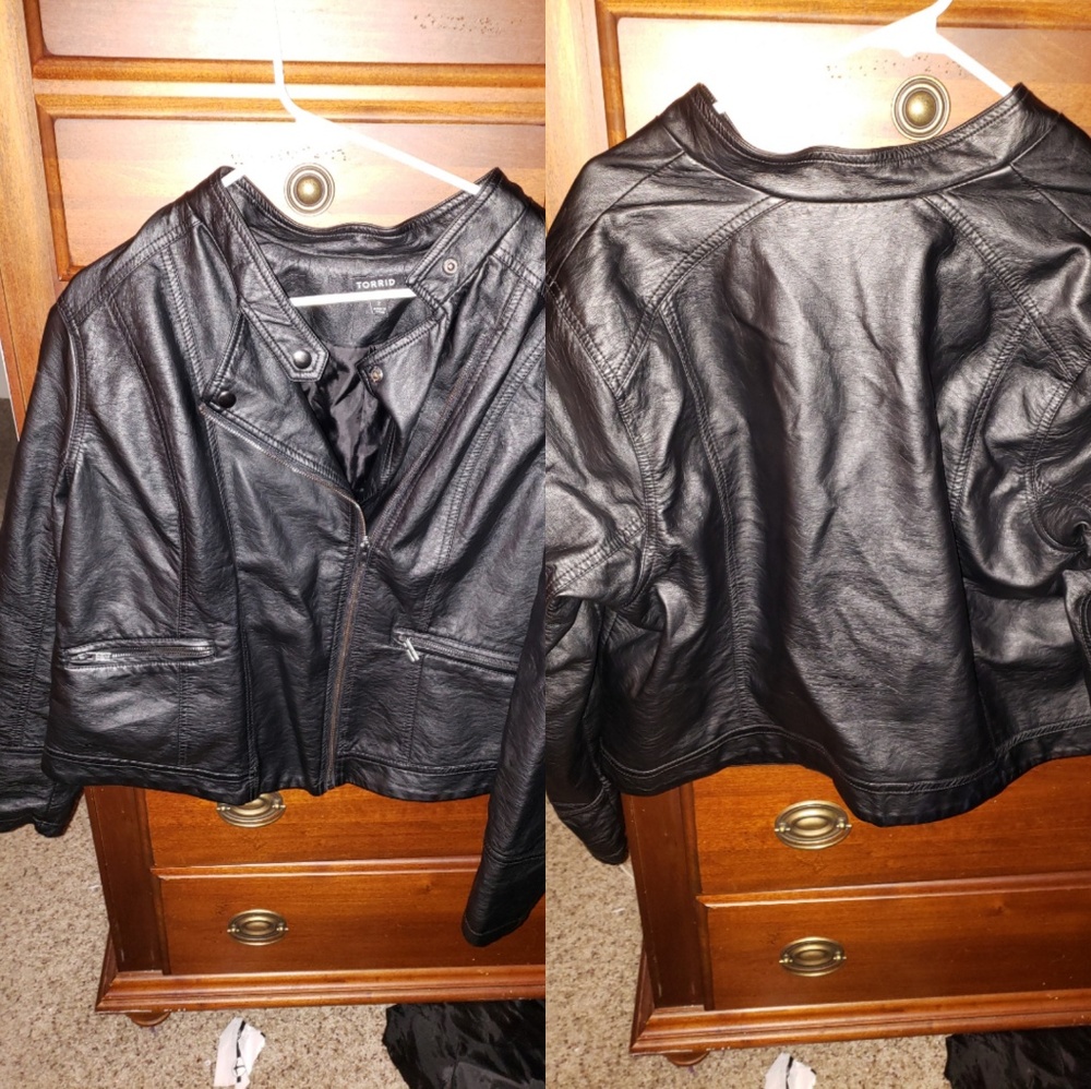 Torrid leather  jacket